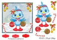 Little Blue Bird Sheet 4