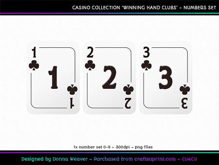 Winning Hand Clubs Numbers
