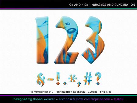 Cu4cu Ice and Fire Numbers and Punctuation