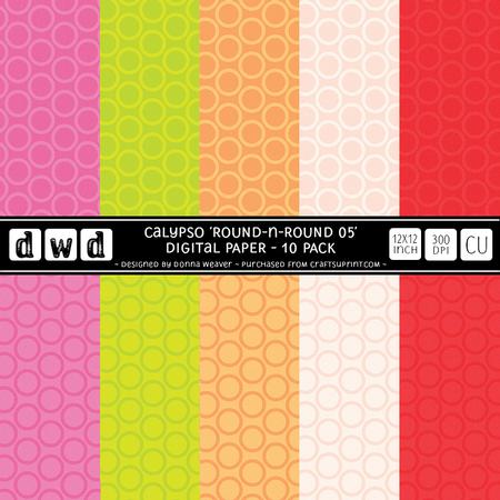 Calypso A4 Round N Round05 Paper Pack Commercial Use