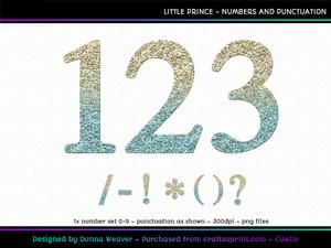 Cu4cu Little Prince Numbers and Punctuation