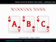 Winning Hand Hearts Uppercase Alpha