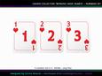 Winning Hand Hearts Numbers