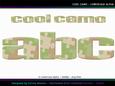 Cool Camo Lowercase Alpha