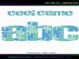 Cool Camo Ice Lowercase Alpha