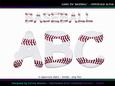 Cu4cu Game on Baseball Uppercase Alpha