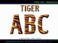 Cu4cu Go Wild Tiger Uppercase Alpha