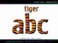 Cu4cu Go Wild Tiger Lowercase Alpha
