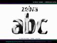 Cu4cu Go Wild Zebra Lowercase Alpha