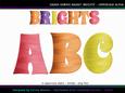 Cu4cu Grans Sewing Basket Brights Uppercase Alpha