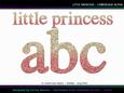Cu4cu Little Princess Lowercase Alpha