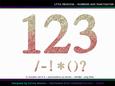 Cu4cu Little Princess Numbers and Punctuation