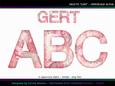 Cu4cu Palette 'gert' Uppercase Alpha