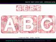 Cu4cu Palette 'gert' Cutout Uppercase Alpha