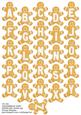 I'm the Gingerbread Man! Uppercase Alphabet Sheet