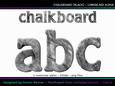 Cu4cu Chalkboard Black Lowercase Alphabet