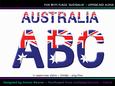 Cu4cu Fun with Flags Australia Uppercase Alphabet
