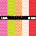 Calypso 12x12inch Round N Round01 Paper Pack Commercial Use