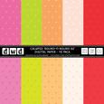 Calypso 12x12inch Round N Round02 Paper Pack Commercial Use
