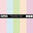 Sherbet A4 Round N Round01 Paper Pack Commercial Use