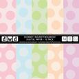 Sherbet A4 Round N Round03 Paper Pack Commercial Use