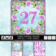 Floral Fantasy 1 - Purple Mini Kit