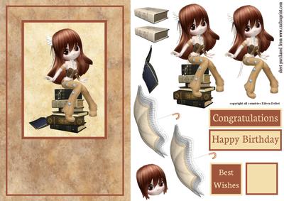 Girl on Books