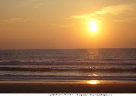 Sunset on the Beach