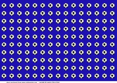 Football Blue Background