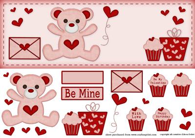 Valentine Bear Large Dl