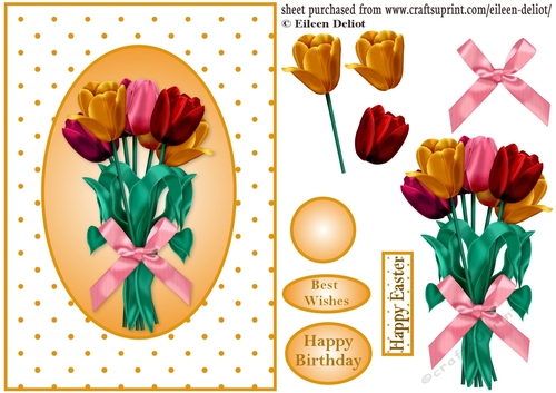 Bunch of tulips