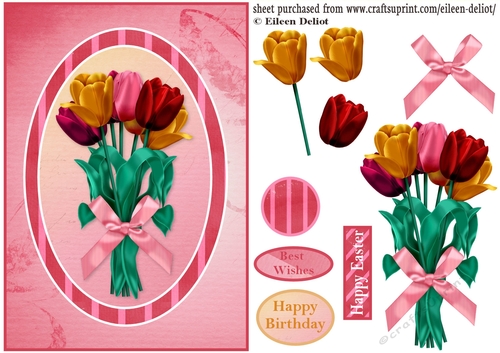 Bunch of tulips