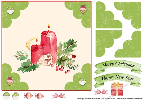 Christmas Candle