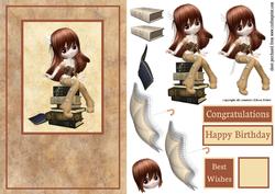 Girl on Books
