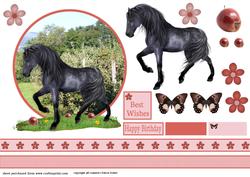 Horse with Apple