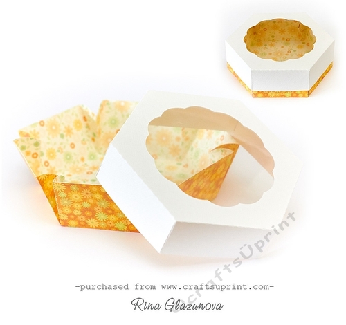 Hexagon Blossoming Treat Box