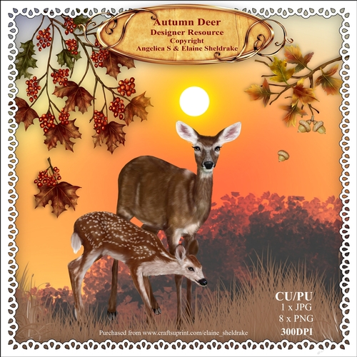 Autumn Deer - Designer Resource Kit