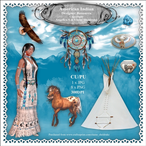American Indian - Designer Resource Kit