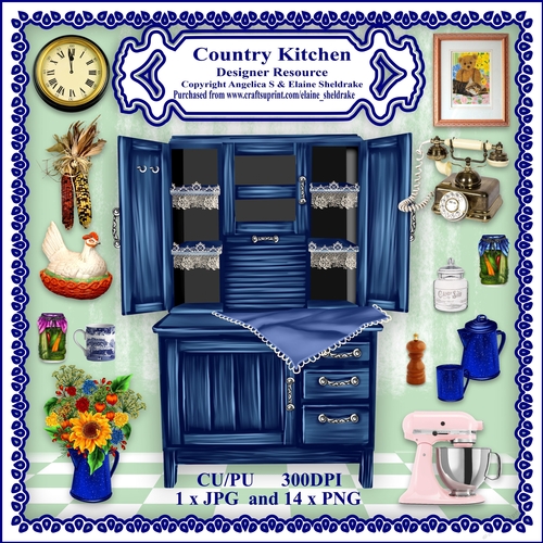 Country Kitchen - Designer Resource Kit