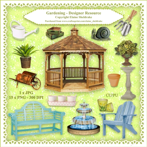 Gardens & Gardening - Designers Resource Kit