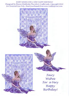 Fairy Wishes for a Very Happy Birthday