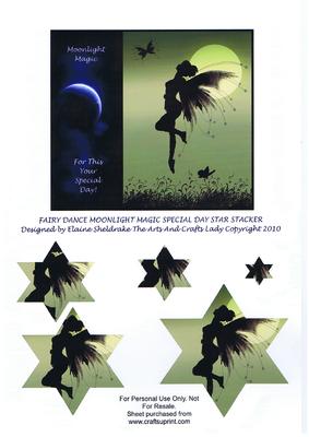 Fairy Dance Moonlight Magic Special Day Star Stacker Pyramid