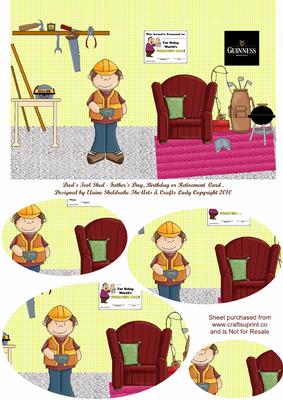 Dad's Cosy Tool Shed - Father's Day, Birthday, Retirement