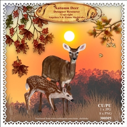 Autumn Deer - Designer Resource Kit