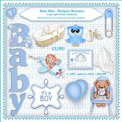 Baby Boy Blue - Designers Resource Kit