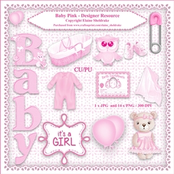 Baby Girl Pink - Designers Resource Kit