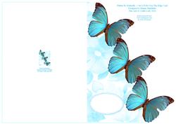 Flutter by Butterfly - Cut & Fold Over the Side Card