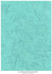 Sea Green Mulberry Effect A4 Backing Paper