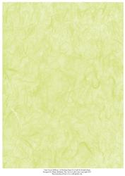Lime Green Mulberry Effect A4 Backing Paper