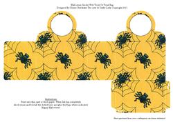 Halloween Spider Web Trick or Treat Bag